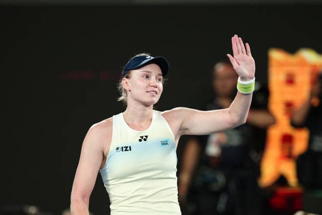 Elena Rybakina KAZ waves and thanks the crowd, fans after the win, Ladies Singles, Final, Final, Australian Open 2026 Melbourne Park, Melbourne, Victoria, Australia Copyright: xJuergenxHasenkopfx