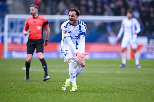 31 01 2026, Football, 2 Bundesliga, Season 2025 2026, Matchday 20, VfL Bochum FC Schalke 04, Kenan Karaman FC Schalke 04 xRHR PHOTO YYx Copyright: KROEGER RHR-FOTOx RHR-FOTO YY