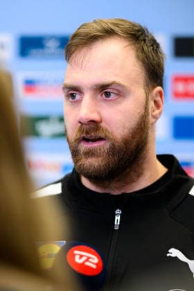 Herning Handball EM 2026 Media Day Germany Goalkeeper Andreas Wolff Germany Herning Jyske Bank Boxing Denmark