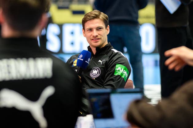 Herning Handball EM 2026 Media Day Germany Rune Dahmke Germany Herning Jyske Bank Boxing Denmark
