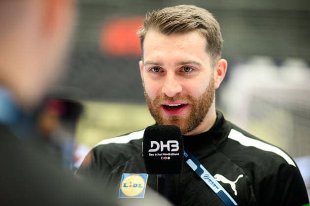 Herning Handball EM 2026 Media Day Germany Lukas Mertens Germany Herning Jyske Bank Boxing Denmark