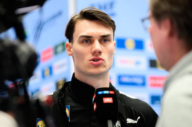 Herning Handball EM 2026 Media Day Germany Miro Schluroff Germany Herning Jyske Bank Boxing Denmark