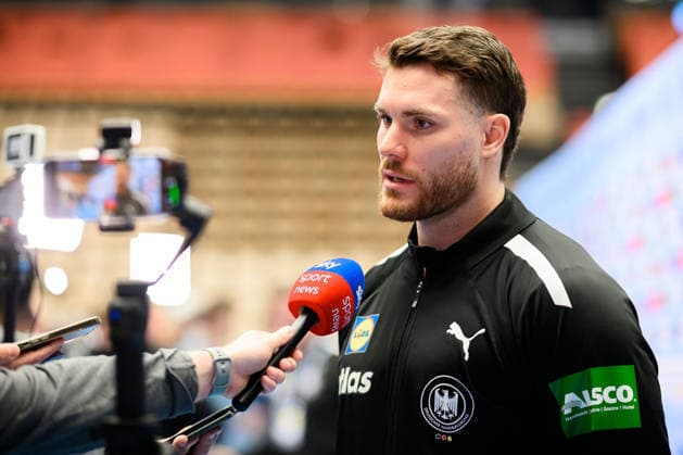 Herning Handball EM 2026 Media Day Germany Johannes Golla Germany Herning Jyske Bank Boxing Denmark