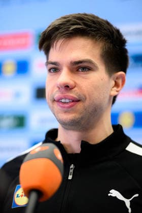 Herning Handball EM 2026 Media Day Germany Renars Uscins Germany Herning Jyske Bank Boxing Denmark