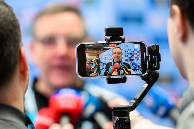 Herning Handball EM 2026 Media Day Germany Coach Alfred Gislason Germany Herning Jyske Bank Boxing Denmark