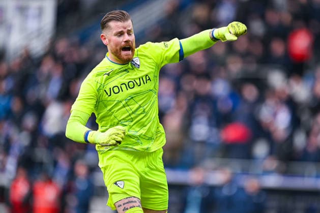 31 01 2026, Football, 2 Bundesliga, Season 2025 2026, Matchday 20, VfL Bochum FC Schalke 04, Goalkeeper Timo Horn VfL Bochum 1848 is happy about the goal, xRHR PHOTO YYx Copyright: KROEGER RHR-FOTOx RHR-FOTO YY
