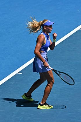 Ksenia Efremova Qualifies for the Girl Juniors Final at the 2026 Australian Open - Melbourne Ksenia Efremova (FRA) qualifies for the girl juniors final at the 2026 Australian Open at Melbourne Park in Melbourne, AUSTRALIA, on January 31, 2026. Photo by Corinne Dubreuil ABACAPRESS.COM Melbourne Australia  Copyright: xDubreuilxCorinne ABACAx