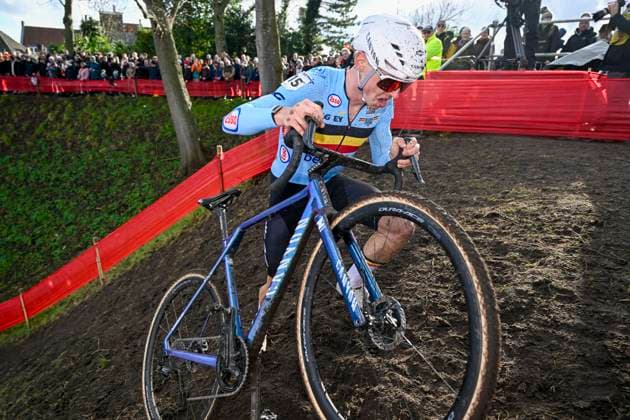 UCI World Championships 2026 Hulst HULST, THE NETHERLANDS - JANUARY 31 : Dockx Aaron (Bel) in action during the 2026 UCI Cyclo-Cross World Championships for Men Under 23 on January 31, 2026 in Hulst, The Netherlands, 31 01 2026 Hulst The Netherlands  Copyright: xNicoxVereeckenx