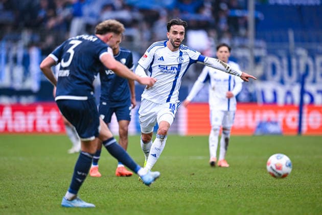 31 01 2026, Football, 2 Bundesliga, Season 2025 2026, Matchday 20, VfL Bochum FC Schalke 04, Kenan Karaman FC Schalke 04 xRHR PHOTO YYx Copyright: KROEGER RHR-FOTOx RHR-FOTO YY