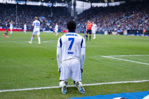 31 01 2026, Football, 2 Bundesliga, Season 2025 2026, Matchday 20, VfL Bochum FC Schalke 04, Christian Gomis FC Schalke 04 xRHR PHOTO YYx Copyright: KROEGER RHR-FOTOx RHR-FOTO YY