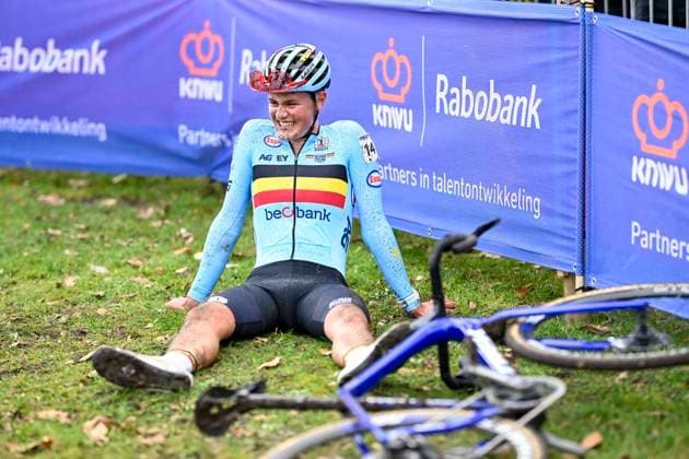 UCI World Championships 2026 Hulst HULST, THE NETHERLANDS - JANUARY 31 : Vanden Eynde Mats (Bel) after the race during the 2026 UCI Cyclo-Cross World Championships for Men Under 23 on January 31, 2026 in Hulst, The Netherlands, 31 01 2026 Hulst The Netherlands  Copyright: xNicoxVereeckenx