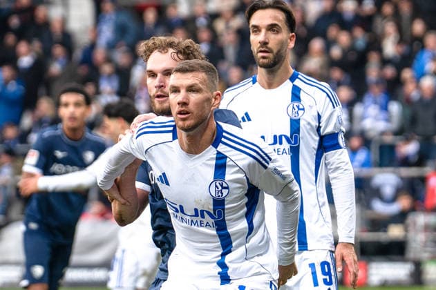 Germany 2 Bundesliga 2025 26 VfL Bochum vs FC Schalke 04 20 Matchday Saturday, 31 01 2026 Vonovia Ruhrstadion North Rhine-Westphalia, Germany Edin Dzeko 10 Copyright: xCelinaxLeiersx