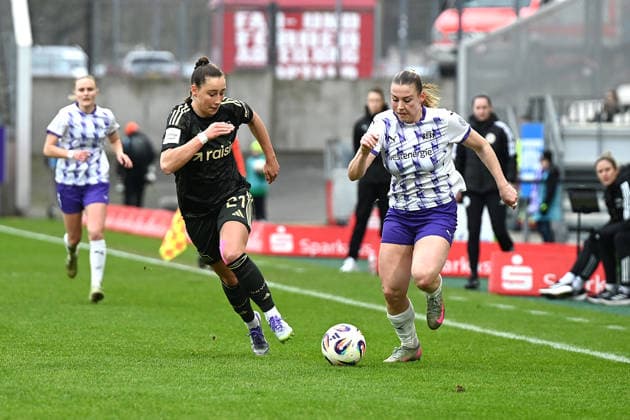 Ramona Maier Google Pixel Womens Bundesliga SGS Essen Union Berlin 31 01 2026 Ramona Maier SGS Essen Google Pixel Womens Bundesliga, Matchday 16, SGS Essen vs Union Berlin on January 31, 2026 at Stadion an der Hafenstraße, Essen