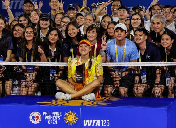 Tennis, WTA tournament in Manila