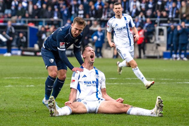 Germany 2 Bundesliga 2025 26 VfL Bochum vs FC Schalke 04 20 Matchday Saturday, 31 01 2026 Vonovia Ruhrstadion North Rhine-Westphalia, Germany Nikola Katic Schalke 04, 25 Felix Passlack VfL Bochum, 15 Copyright: xCelinaxLeiersx