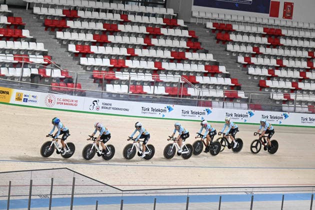 31-01-2026 Allenamento Europei Pista Konya 2026; 2026, Belgium; Konya - Velodrom; 