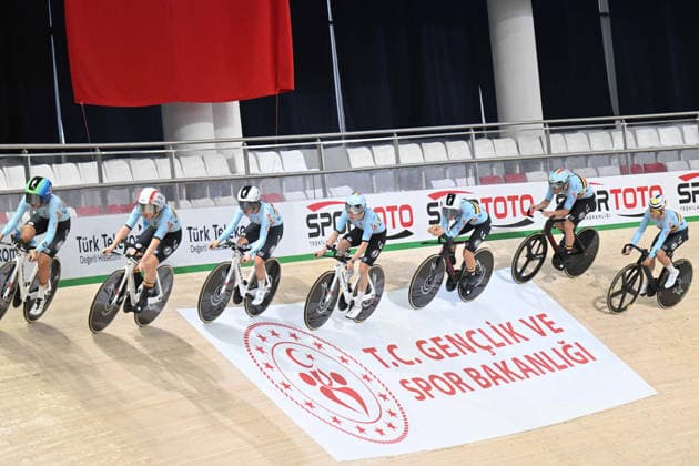 31-01-2026 Allenamento Europei Pista Konya 2026; 2026, Belgium; Konya - Velodrom; 
