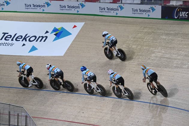 31-01-2026 Allenamento Europei Pista Konya 2026; 2026, Belgium; Konya - Velodrom; 