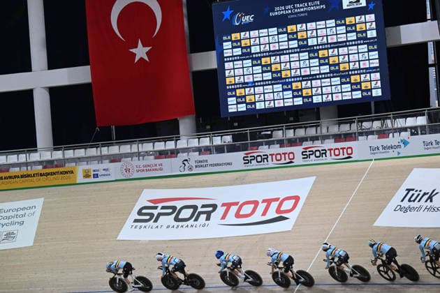 31-01-2026 Allenamento Europei Pista Konya 2026; 2026, Belgium; Konya - Velodrom; 