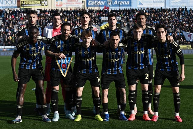 Mp Pisa 31 01 2026 - campionato di calcio serie A Pisa-Sassuolo foto Matteo Papini Image nella foto: formazione Pisa 