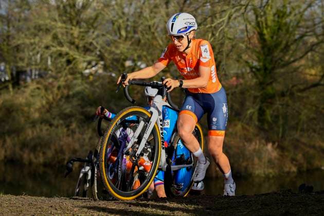 UCI World Championships 2026 Hulst HULST, THE NETHERLANDS - JANUARY 31 : Van Der Heijden Inge (Ned) in action during the 2026 UCI Cyclo-Cross World Championships for Women Elite on January 31, 2026 in Hulst, The Netherlands, 31 01 2026 Hulst The Netherlands  Copyright: xNicoxVereeckenx