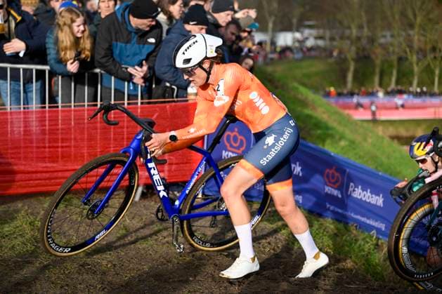 UCI World Championships 2026 Hulst HULST, THE NETHERLANDS - JANUARY 31 : Brand Lucinda (Ned) in action during the 2026 UCI Cyclo-Cross World Championships for Women Elite on January 31, 2026 in Hulst, The Netherlands, 31 01 2026 Hulst The Netherlands  Copyright: xNicoxVereeckenx