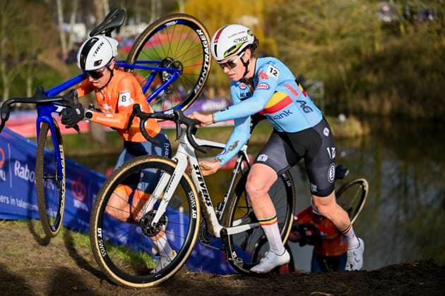 UCI World Championships 2026 Hulst HULST, THE NETHERLANDS - JANUARY 31 : Norbert Riberolle Marion (Bel) in action during the 2026 UCI Cyclo-Cross World Championships for Women Elite on January 31, 2026 in Hulst, The Netherlands, 31 01 2026 Hulst The Netherlands  Copyright: xNicoxVereeckenx