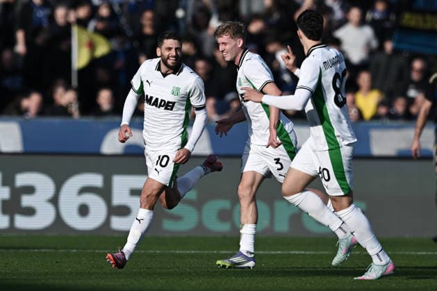 Mp Pisa 31 01 2026 - campionato di calcio serie A Pisa-Sassuolo foto Matteo Papini Image nella foto: esultanza gol Domenico Berardi 
