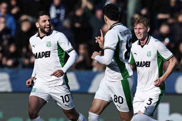 Mp Pisa 31 01 2026 - campionato di calcio serie A Pisa-Sassuolo foto Matteo Papini Image nella foto: esultanza gol Domenico Berardi 
