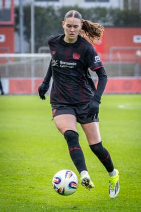 Womens Soccer Bundesliga Bayer 04 Leverkusen 1 FC Nürnberg, 31 01 2026 Valentina Mädl Bayer 04 Leverkusen, 17 Bayer 04 Leverkusen 1 FC Nürnberg on matchday 16 of the Google Pixel Womens Bundesliga on 31 01 2026 at the Ulrich Haberland Stadium in Leverkusen North Rhine-Westphalia DFL REGULATIONS PROHIBIT ANY USE OF PHOTOGRAPHS AS IMAGE SEQUENCES AND OR QUASI VIDEO Copyright: xBEAUTIFULxSPORTS AxelxKohringx