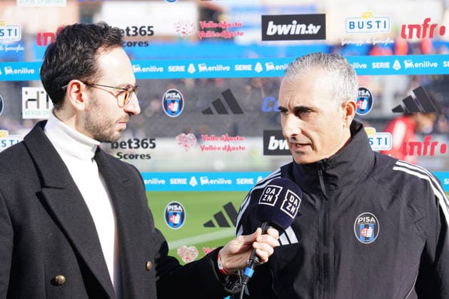 Pisa s coach .Caridi ...During the Serie A soccer match between Pisa and Sassuolo at the Cetilar Arena Romeo Anconetani Stadium in Pisa; Center West Italy; Tuesday January 31; 2026 ; Soccer  Copyright: xAlessandroxLaxRocca LaPressex