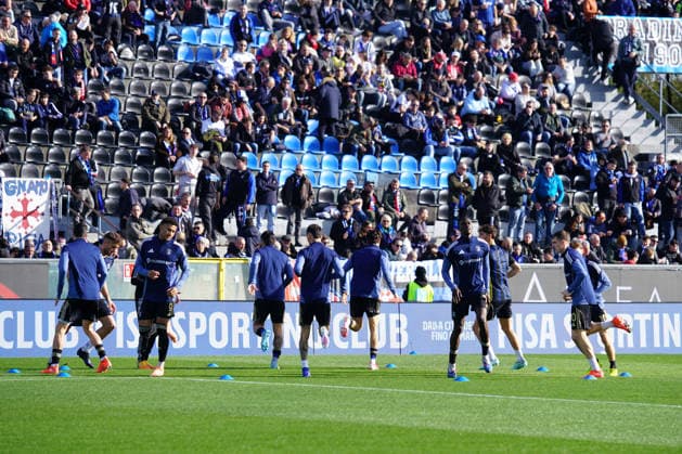 Pisa s players ...During the Serie A soccer match between Pisa and Sassuolo at the Cetilar Arena Romeo Anconetani Stadium in Pisa; Center West Italy; Tuesday January 31; 2026 ; Soccer  Copyright: xAlessandroxLaxRocca LaPressex