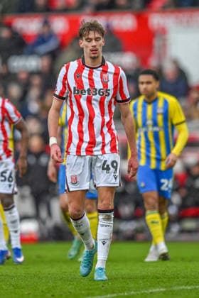 Stoke City v Southampton Sky Bet Championship Milan Smit of Stoke City during the Sky Bet Championship match at the bet365 Stadium, Stoke-on-Trent 31 01 2026 UK Newspapers OUT Copyright: xKarlxVallantinex FIL-22899-0102