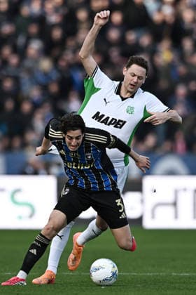 Mp Pisa 31 01 2026 - campionato di calcio serie A Pisa-Sassuolo foto Matteo Papini Image nella foto: Samuele Angori-Nemanja Matic 