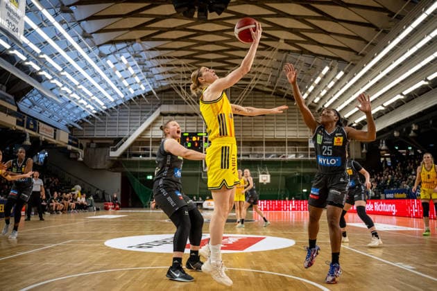 Basketball Berlin 31 01 2026 Season 2025 2026 DBBL 1 Bundesliga Alba Berlin Saarlouis Royals Alina Hartmann Alba, No 29