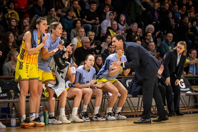 Basketball Berlin 31 01 2026 Season 2025 2026 DBBL 1 Bundesliga Alba Berlin Saarlouis Royals Cristo Cabrera Alba, Coach