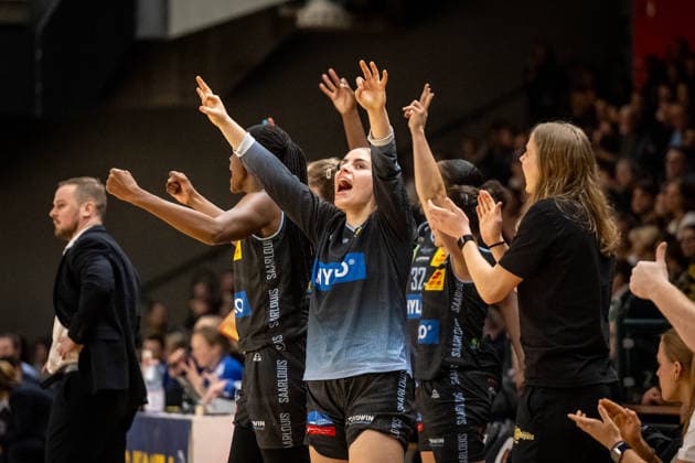 Basketball Berlin 31 01 2026 Season 2025 2026 DBBL 1 Bundesliga Alba Berlin Saarlouis Royals Jubel Saarlouis