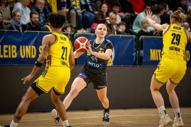 Basketball Berlin 31 01 2026 Season 2025 2026 DBBL 1 Bundesliga Alba Berlin Saarlouis Royals Jessika Schiffer Saarlouis, No 55