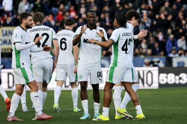 January 31, 2026, Pisa, ITALIA: Sassuolo s Ismael Kone celebrates following his goal, bringing the score to 1-3.the Italian Serie A soccer match Pisa SC vs Sassuolo at Arena Garibaldi stadium in Pisa, Italy, 31 January 2026. ANSA ENRICO MATTIA DEL PUNTA Italy Soccer Serie A - Pisa SC Vs Sassuolo  - ZUMAa110 20260131_zaf_a110_015 Copyright: xEnricoxMattiaxDelxPuntax