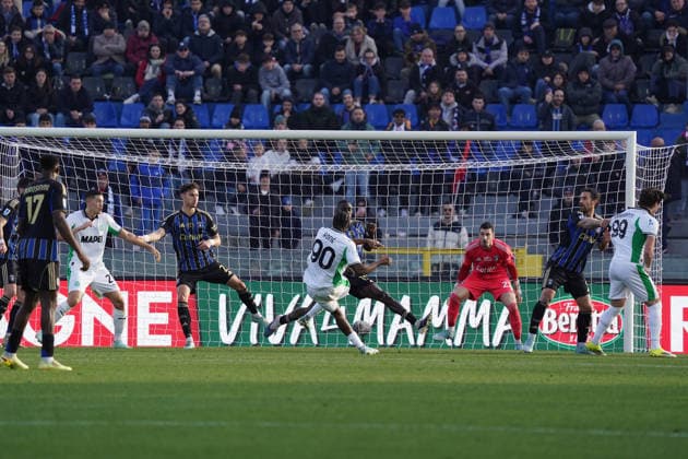 Celebrities Sassuolo s Ismael Kone make a score goals 1-3....During the Serie A soccer match between Pisa and Sassuolo at the Cetilar Arena Romeo Anconetani Stadium in Pisa; Center West Italy; Tuesday January 31; 2026 ; Soccer  Copyright: xAlessandroxLaxRocca LaPressex