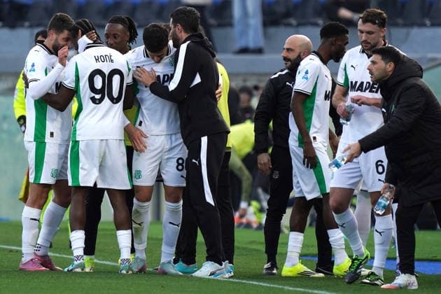 Celebrities Sassuolo s Ismael Kone celebrates after score goals 1-3 during the Serie A soccer match between Pisa and Sassuolo at the Cetilar Arena Romeo Anconetani Stadium in Pisa; Center West Italy; Tuesday January 31; 2026 ; Soccer  Copyright: xAlessandroxLaxRocca LaPressex