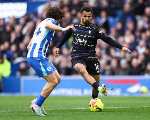 Brighton and Hove Albion v Everton 31 Januar 2026, Brighton Premier League Fußball Brighton and Hove Albion v Everton Iliman Ndiaye von Everton Foto Jacques Feeney Abseits Brighton UK  Copyright: xJacquesxFeeneyx xOffsidexOffside