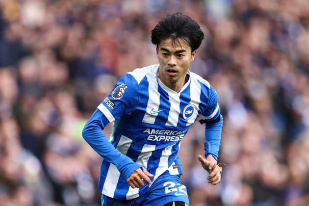 Brighton und Hove Albion gegen Everton 31. Januar 2026, Brighton Premier League Fußball Brighton und Hove Albion gegen Everton Kaoru Mitoma von Brighton Hove Albion Foto Jacques Feeney Abseits Brighton UK  Copyright: xJacquesxFeeneyx xOffsidexOffside