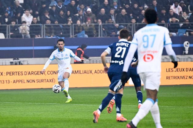 Paris FC v Olympique de Marseille - Ligue 1 McDonald s 2025 2026 11 Ethan NWANERI (om) during the Ligue 1 McDonald s match between Paris FC and Marseille at Stade Jean Bouin on January 31, 2026 in Paris, France. Paris France  Copyright: xFEPx 776348267