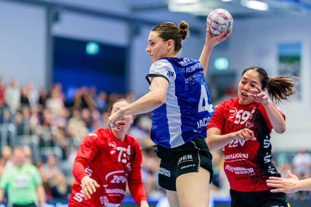 Handball, Women, HBF, HSG Blomberg-Lippe - BSV Sachsen Zwickau