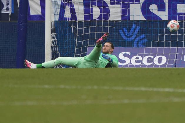 Soccer, 2 BL season 2025 2026 VFL Bochum vs FC Schalke 04 , 31 01 2026, Vonovia Ruhrstadion Bochum Loris Karius TW FC Schalke 04 , action single picture,