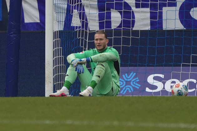 Soccer, 2 BL season 2025 2026 VFL Bochum vs FC Schalke 04 , 31 01 2026, Vonovia Ruhrstadion Bochum Loris Karius TW FC Schalke 04 , action single picture,