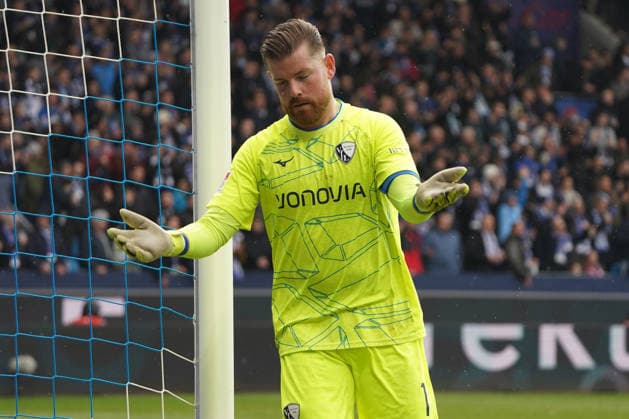 Soccer, 2 BL season 2025 2026 VFL Bochum vs FC Schalke 04 , 31 01 2026, Vonovia Ruhrstadion Bochum Timo Horn, TW GK VfL Bochum , action single image,
