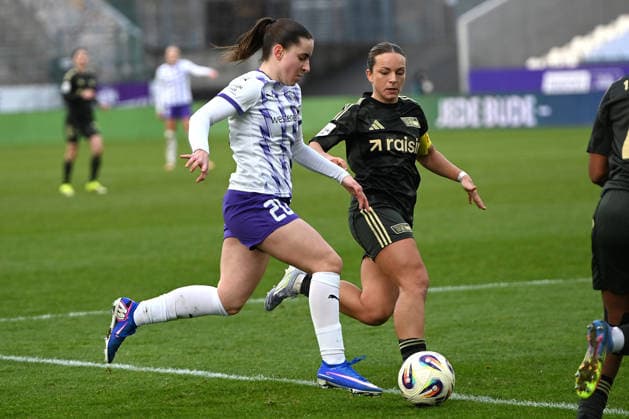Leonie Köpp Google Pixel Women Bundesliga SGS Essen Union Berlin 31 01 2026 Leonie Köpp SGS Essen , Google Pixel Women Bundesliga, Matchday 16, SGS Essen vs Union Berlin on January 31, 2026 at Stadion an der Hafenstraße, Essen Final score 2 4 in front of 1 502 spectators