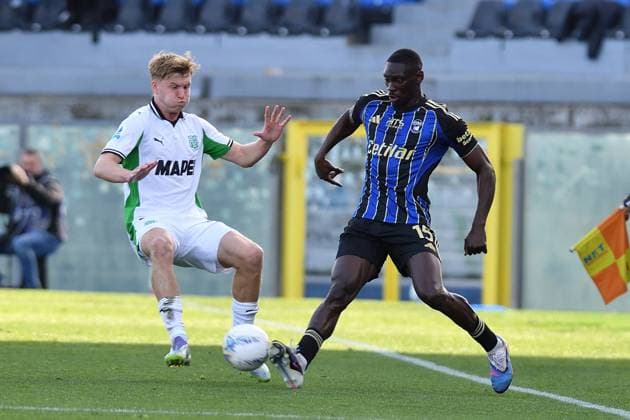 CALCIO - Serie A - Pisa SC vs US Sassuolo Josh Thomas Doig (Sassuolo) Idrissa Toure (Pisa) during Pisa SC vs US Sassuolo, Italian soccer Serie A match in Pisa, Italy, January 31 2026 Pisa Italy  Copyright: xIPAxSport ABACAx